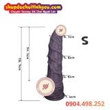  Dương Vật Giả Gân Nổi To Khủng Màu Đen Có Nhiều Nốt Sần Lớn 