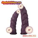  Dương Vật Giả Gân Nổi To Khủng Màu Đen Có Nhiều Nốt Sần Lớn 