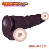  Dương Vật Giả Gân Nổi To Khủng Màu Đen Có Nhiều Nốt Sần Lớn 