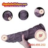  Dương Vật Giả Gân Nổi To Khủng Màu Đen Có Nhiều Nốt Sần Lớn 