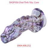  Dương Vật Giả Hình Rồng Dạng Thủy Tinh Thủ Dâm Âm Đạo Hậu Môn 