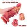 Dương Vật Giả Hình Rồng Có Vảy Nổi Massage Âm Đạo Hậu Môn