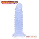  Dương Vật Giả Hít Tường Có Hạt Nổi Lớn Ma Sát Toàn Thân 