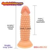  Dương Vật Giả Hít Tường Có Hạt Nổi Lớn Ma Sát Toàn Thân 