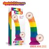 Dương vật giả hít tường màu sắc cầu vồng Prider Lovetoy
