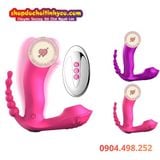  Dương Vật Giả Kèm Bú Mút Và Rung Hậu Môn Điều Khiển Từ Xa 