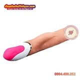 Dương Vật Giả Rung Thụt Xoay Bi Kèm Đầu Phụ Tai Thỏ INDULGE 