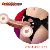  Dương Vật Giả To Gân Nổi Uốn Cong Kèm Dây Đai Đeo MARS DILDO 
