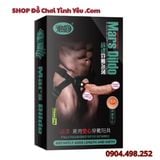 Dương Vật Giả To Gân Nổi Uốn Cong Kèm Dây Đai Đeo MARS DILDO 