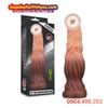 Dương Vật Giả Khổng Lồ Silicone Hai Lớp Đế Hút Chân Không