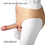  Dương Vật Giả Mặc Quần Lót Silicon Cạp Cao Đặc Ruột Size Lớn 