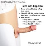  Dương Vật Giả Mặc Quần Lót Silicon Cạp Cao Đặc Ruột Size Lớn 
