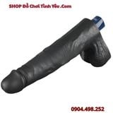  Dương Vật Giả Màu Đen Rung Nhiều Chế Độ Mạnh Mẽ REAL SOFTEE 