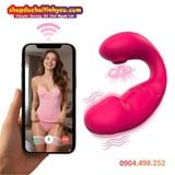  Dương Vật Giả Mini Đeo Mặc Âm Đạo Kèm Hút Điều Khiển Qua App 