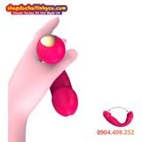  Dương Vật Giả Mini Đeo Mặc Âm Đạo Kèm Hút Điều Khiển Qua App 