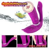  Dương Vật Giả Mini Gân Nổi Có Đầu Đuôi Mèo Rung Lỗ Nhị Hạt Le 