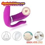  Dương Vật Giả Mini Gân Nổi Có Đầu Đuôi Mèo Rung Lỗ Nhị Hạt Le 