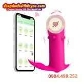  Dương Vật Giả Mini Rung Bi Nổi Mặc Trong Chip Điều Khiển App 