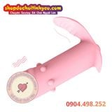  Dương Vật Giả Mini Rung Bi Nổi Mặc Trong Chip Điều Khiển App 