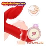  Dương Vật Giả Mini Rung Móc Làm Ấm Kèm Đầu Gõ Điều Khiển App 