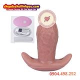  Dương Vật Giả Mini Silicone Rung Cắm Hậu Môn Đa Chức Năng 