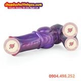  Dương vật giả ngựa dick rỗng silicone dày khóa tinh trùng 