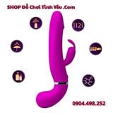  Dương Vật Giả Phun Nước Xuất Tinh Rung Kép Kèm Đầu Tai Thỏ 