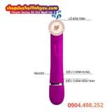  Dương Vật Giả Phun Nước Xuất Tinh Rung Kép Kèm Đầu Tai Thỏ 