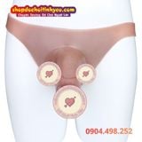  Dương Vật Giả Rỗng Ruột Nối Liền Quần Giúp Tăng Kích Thước 