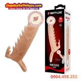  Dương Vật Giả Rỗng Ruột Quai Đeo Rung Gai Răng Sói Mềm Dẻo 