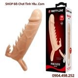  Dương Vật Giả Rỗng Ruột Quai Đeo Rung Gai Răng Sói Mềm Dẻo 