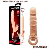  Dương Vật Giả Rỗng Ruột Quai Đeo Rung Gai Răng Sói Mềm Dẻo 