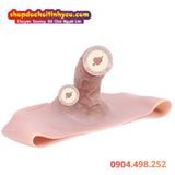  Dương Vật Giả Rỗng Ruột Thân To Có Gân Liền Quần Silicon 