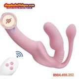  Dương Vật Giả Rung Mạnh 3 Đầu Ôm Sát Thành Âm Đạo Đeo Cho Les 