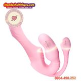  Dương Vật Giả Rung Mạnh 3 Đầu Ôm Sát Thành Âm Đạo Đeo Cho Les 