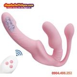  Dương Vật Giả Rung Mạnh 3 Đầu Ôm Sát Thành Âm Đạo Đeo Cho Les 