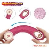  Dương Vật Giả Rung AV Tự Động 10 Chế Độ Có Gân Nổi To Đê Mê 