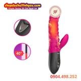  Dương Vật Giả Rung Cầm Tay Sưởi Ấm Nhiệt Có Đầu Tai Thỏ LETEN 