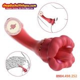  Dương Vật Giả Rung Tự Động Kèm Đầu Môi Lưỡi Liếm Mơn Trớn 