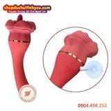  Dương Vật Giả Rung Tự Động Kèm Đầu Môi Lưỡi Liếm Mơn Trớn 