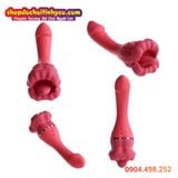  Dương Vật Giả Rung Tự Động Kèm Đầu Môi Lưỡi Liếm Mơn Trớn 
