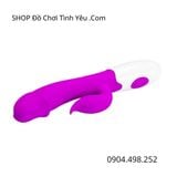  Dương Vật Giả Rung Kép Kèm Đầu Đuôi Cáo PRETTY LOVE PETER 