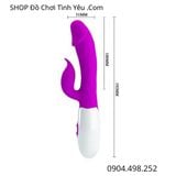  Dương Vật Giả Rung Kép Kèm Đầu Đuôi Cáo PRETTY LOVE PETER 