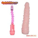  Dương Vật Giả Rung Thiết Kế Xoắn Ốc Có Thể Uốn Cong BAILE 