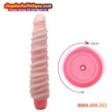  Dương Vật Giả Rung Thiết Kế Xoắn Ốc Có Thể Uốn Cong BAILE 