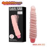  Dương Vật Giả Rung Thiết Kế Xoắn Ốc Có Thể Uốn Cong BAILE 