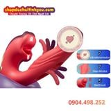  Dương Vật Giả Rung Thụt Đập Kèm Đầu Lưỡi Liếm Mút Kích Thích 