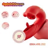  Dương Vật Giả Rung Thụt Đập Kèm Đầu Lưỡi Liếm Mút Kích Thích 