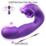  Dương Vật Giả Rung Thụt Đập Kèm Đầu Lưỡi Liếm Mút Kích Thích 