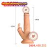 Dương Vật Giả Rung Thụt Làm Ấm Kèm Tai Thỏ Điều Khiển Remote